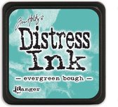 Ranger Distress Stempelkussen - Mini ink pad - EverGroen bough