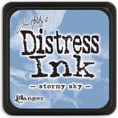 Ranger Distress Stempelkussen - Mini ink pad - Stormy sky