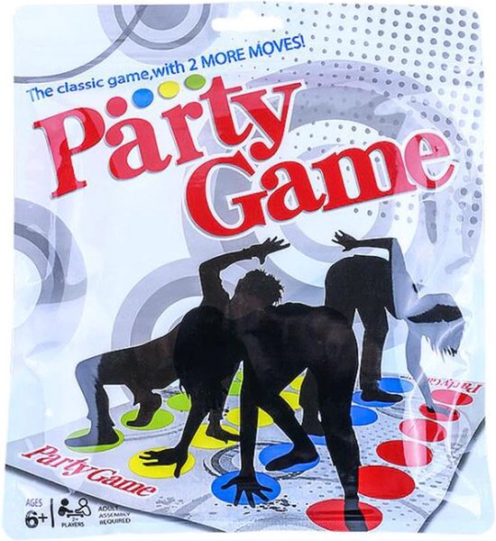 Thumbnail van een extra afbeelding van het spel Party Game - Actiespel - Twister - Klassiek spel - Draaien - Lachen - Reisverpakking