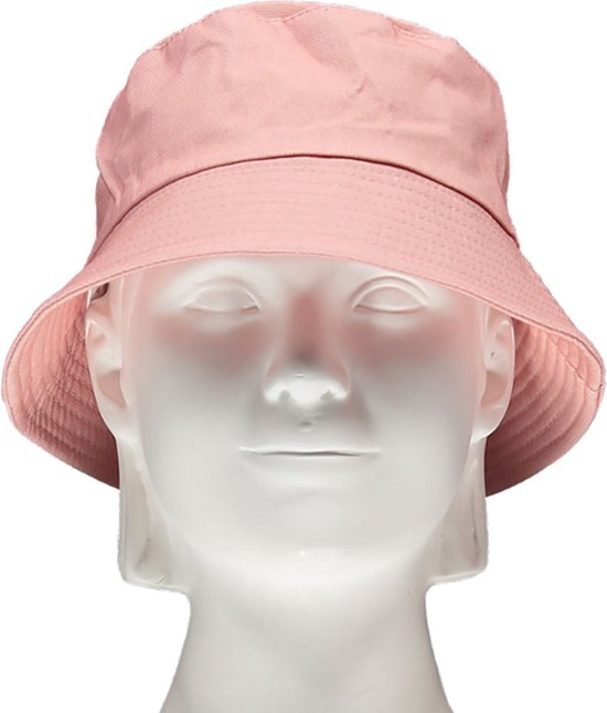 Sarlini - Bucket Hat - Vissershoedje - Hoed - Festival - Meisjes - Katoen - roze