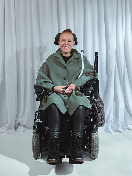 Demi - Cape d'été pour fauteuil roulant - Femme - Rouge vineux - Taille M |  bol.com