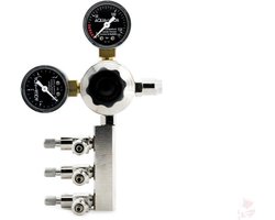 Aqua-Noa CO2 drukregelaar Profi M3 - CO2 toevoer tot 3 Aquaria - Voor Hervulbare CO2 Flessen