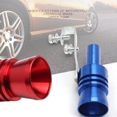 Car Turbo Sound Whistle- Rally-Muffler-Exhaust Simulator-Whistle- Turbo Sound- Simulator- Whistle - Zwart , Remarque : Le produit convient uniquement aux tuyaux d'échappement droits - XL