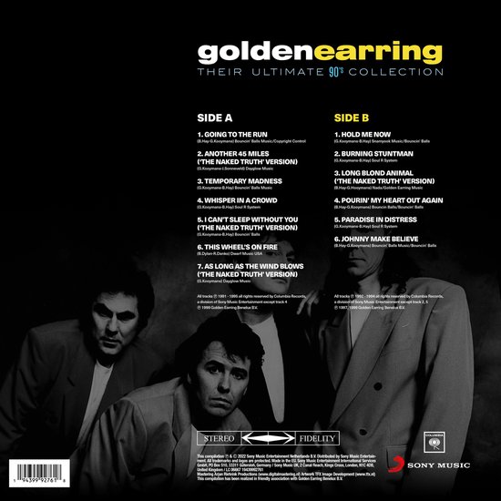 Golden Earring - Their Ultimate 90' s Collection (LP) - Golden Earring