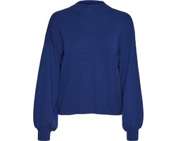 VERO MODA CURVE VMNANCY HIGHNECK VOLUME BLOUSE GA CURVE Dames Trui - Maat M/48