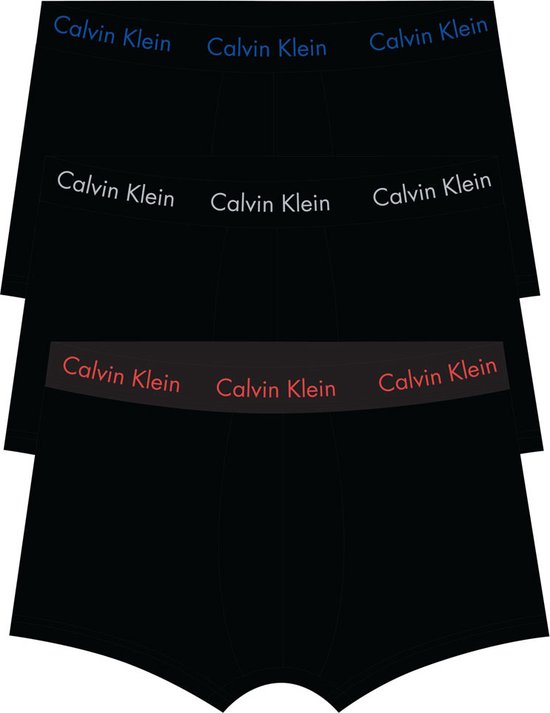 Calvin Klein Onderbroek - Mannen - Zwart - Blauw - Wit - Oranje