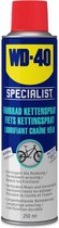 WD-40 Specialist® Fiets Kettingspray - 250ml - Smeerolie - Smeermiddel - Maximale smering en vermindert slijtage