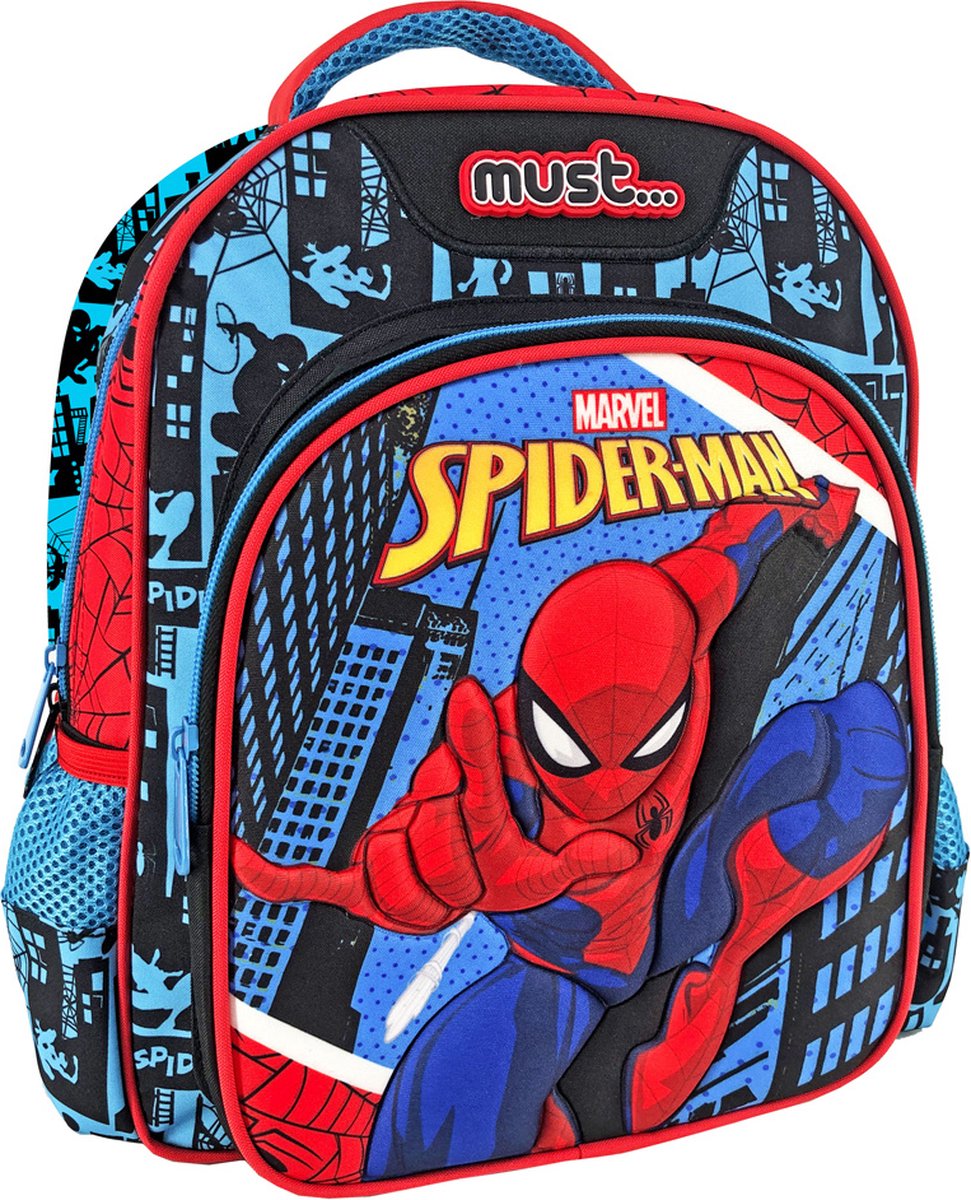 SpiderMan Rugzak, Go Spidey - 31 x 27 x 10 cm - Polyester