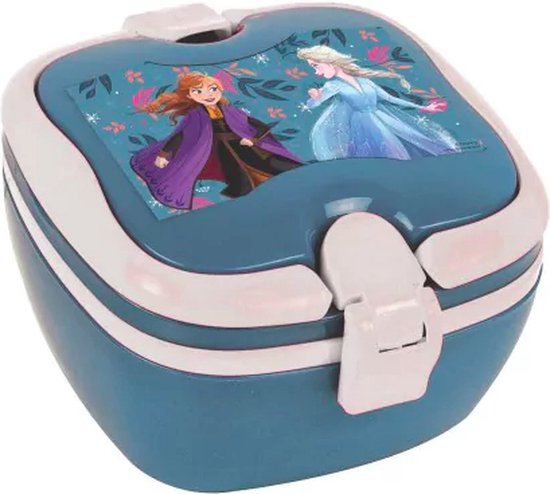 Disney Frozen broodtrommel / brooddoos - 18 x 15 x 10 cm