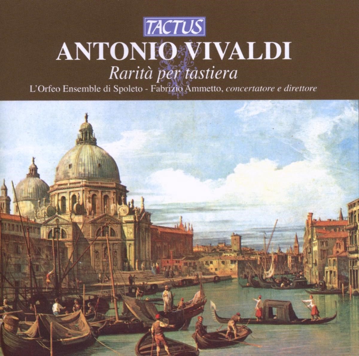 L'Orfeo Ensemble Di Spoleto, Fabrizio Ammetto - Vivaldi: Rarita Per Tastierà (CD)