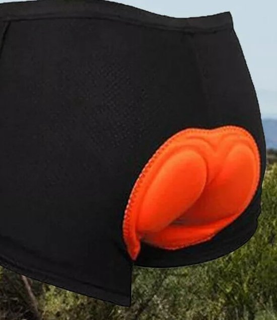 Fietsonderbroek Dames Heren Met Zeem - Unisex - Fietsondergoed Heren Met zeem - Fietsondergoed Dames - Racefiets Accessoires Kleding - Wielrennen Broek - Fietsen - Unisex - XXL (taille 96-100 cm) van Merkloos — afbeelding 4