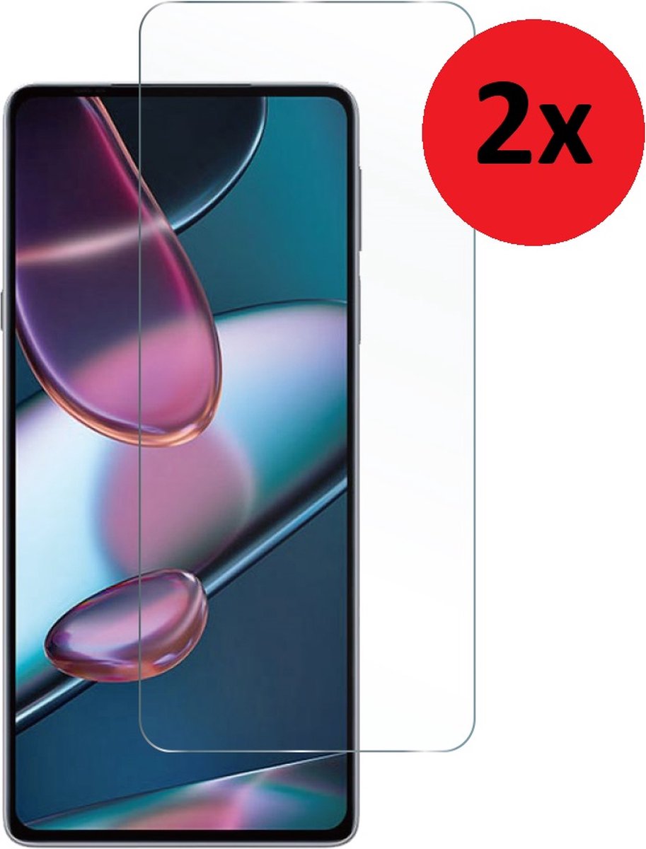 MoDo screenprotector Geschikt voor Motorola Edge 20 - Glas - 2 stuks