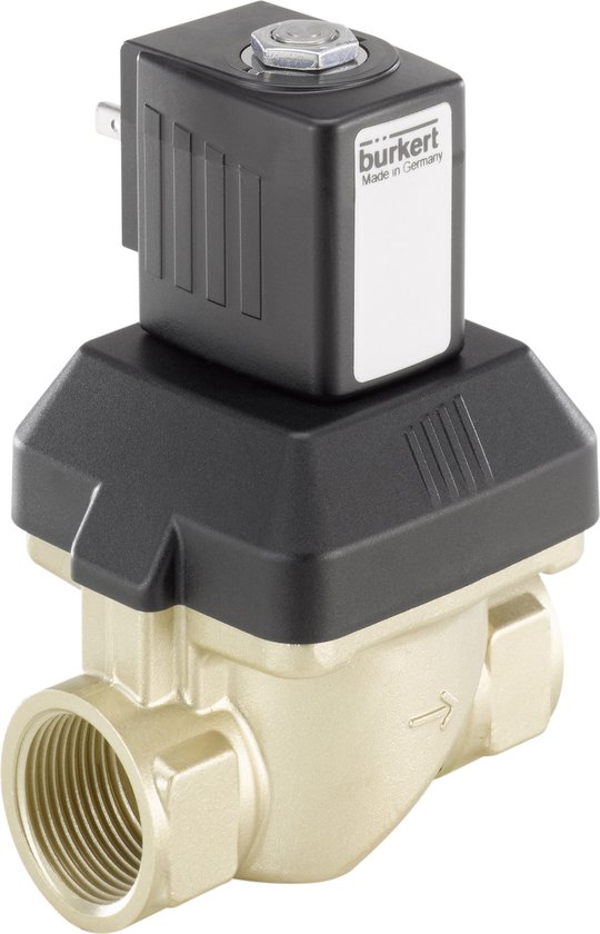 EXLECO 230V AC Magnetventil Messing G1 Elektromagnetventil Messing Elektrisch Magnet Ventil DN20 0-10 bar Wassereinlass Wasserverteilungsventile NC Direktwirkende Magnetventil für Wasser Luft Gas Öl
