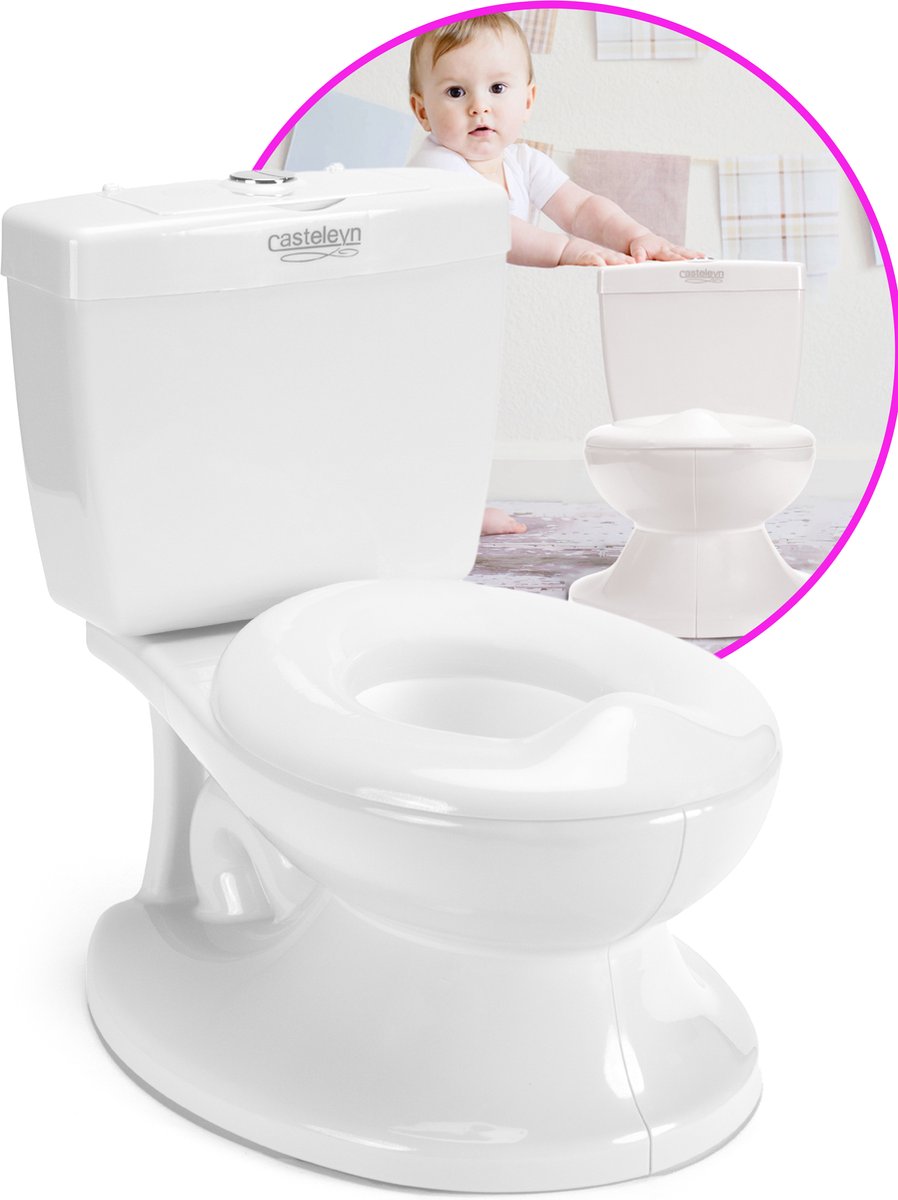 Casteleyn - Plaspotje - WC potje - Toilettrainer - Kindertoilet - Met geluid  - tot... | bol.com