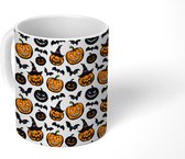 Mok - Patronen - Heks - Halloween - Mokken - 350 ML - Beker - Uitdeelcadeautjes
