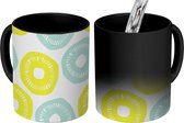 Magische Mok - Foto op Warmte Mokken - Koffiemok - Patronen - Cirkels - Zomer - Magic Mok - Beker - 350 ML - Theemok