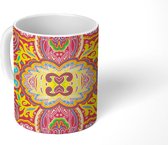 Mok - Koffiemok - Azië - Patronen - Zen - Mokken - 350 ML - Beker - Koffiemokken - Theemok