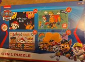 Puzzel PAW Patrol - Puzzel - 4 in 1 - vanaf 3 jaar - speelgoed 19 x 29 cm