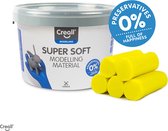 Klei Super Soft Creall GEEL (preservative free) - 1750gram