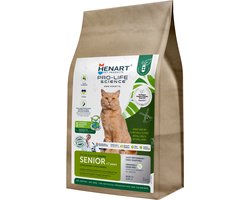 HenArt Senior - Kattenbrokken - Meelwormen/Insecten – Hypoallergeen - 3 kg