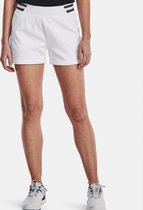 UA Links Club Short-White / Jet Gray / Metallic Silver