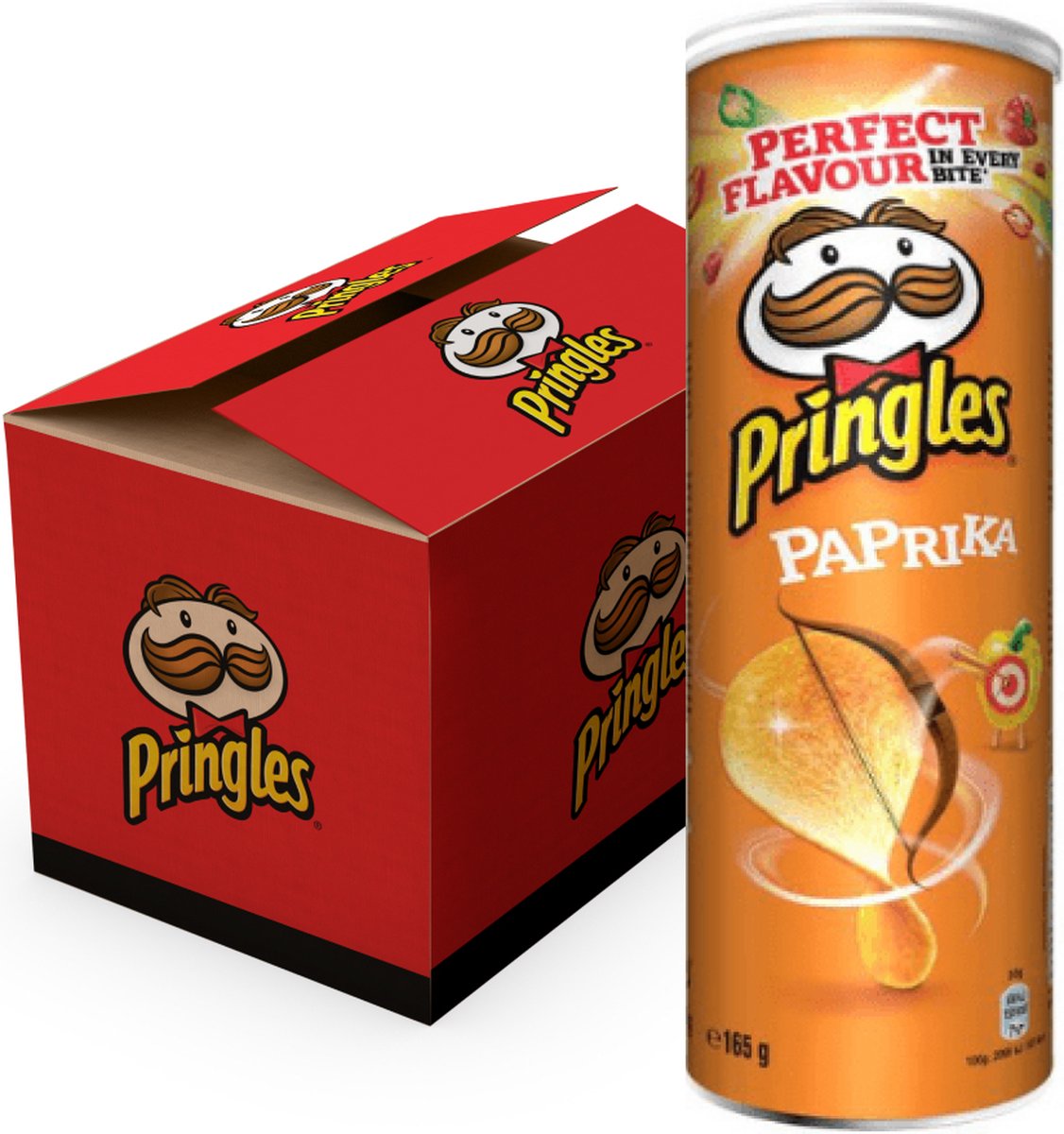 Pringles Paprika 19 x 165 gr