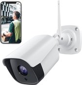 Victure WiFi 1080P Outdoor Beveiligingscamera met Nachtzicht - Home Surveillance Camera Werkt met Alexa