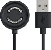 kwmobile USB-oplaadkabel compatibel met Suunto Peak 9 - Kabel voor smartwatch - zwart