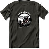 Skill Academy T-Shirt | Mountainbike Fiets Kleding | Dames / Heren / Unisex MTB shirt | Grappig Verjaardag Cadeau | Maat M