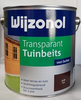 Wijzonol - Transparant Tuinbeits - 3120 Teak - 2.25 Liter