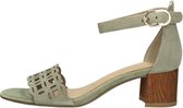 Tamaris dames sandaal - Kaki - Maat 36