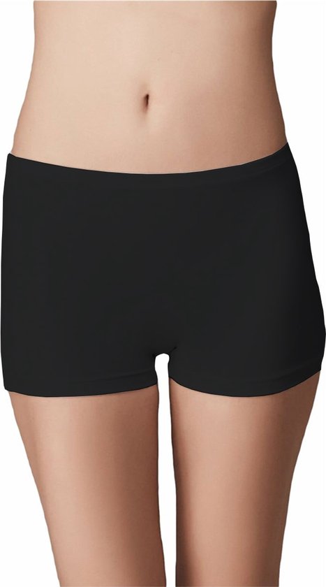 Bamboe Boxershort Dames 95 Bamboe 2 stuks Zwart Maat XL Antibacterieel . bol