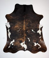 KOELAP Koeienhuid Vloerkleed - Tricolore Gevlekt XL - 225 x 255 cm - 1004643