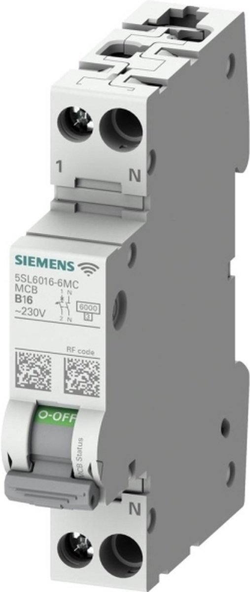 Siemens 5SL60166MC Zekeringautomaat 2-polig 16 A