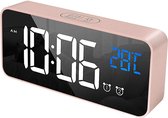 Wekker - digitale wekker - alarm clock met usb oplading