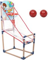 Luxiqo® Basketbal Korf Kinderen - Basketbal Kinderen - Basketbal Korf Arcade - Mobiele Basketbalkorf - Basketbal Standaard - Basketbal Ring met Standaard - Basketbal Hoepel