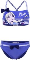 Meisjes Bikini - Frozen - Elsa en Anna - Lichtpaars - Maat 8 jaar (128 cm)