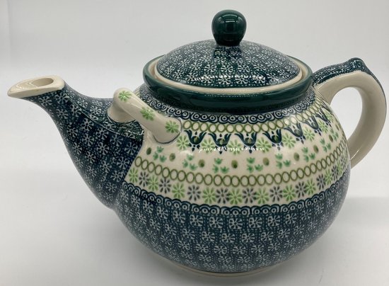 Bunzlau keramiek theepot 3 liter spring