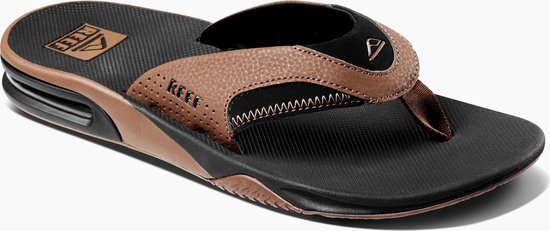 Reef Fanning Slippers - Dames - Zwart - Maat 39