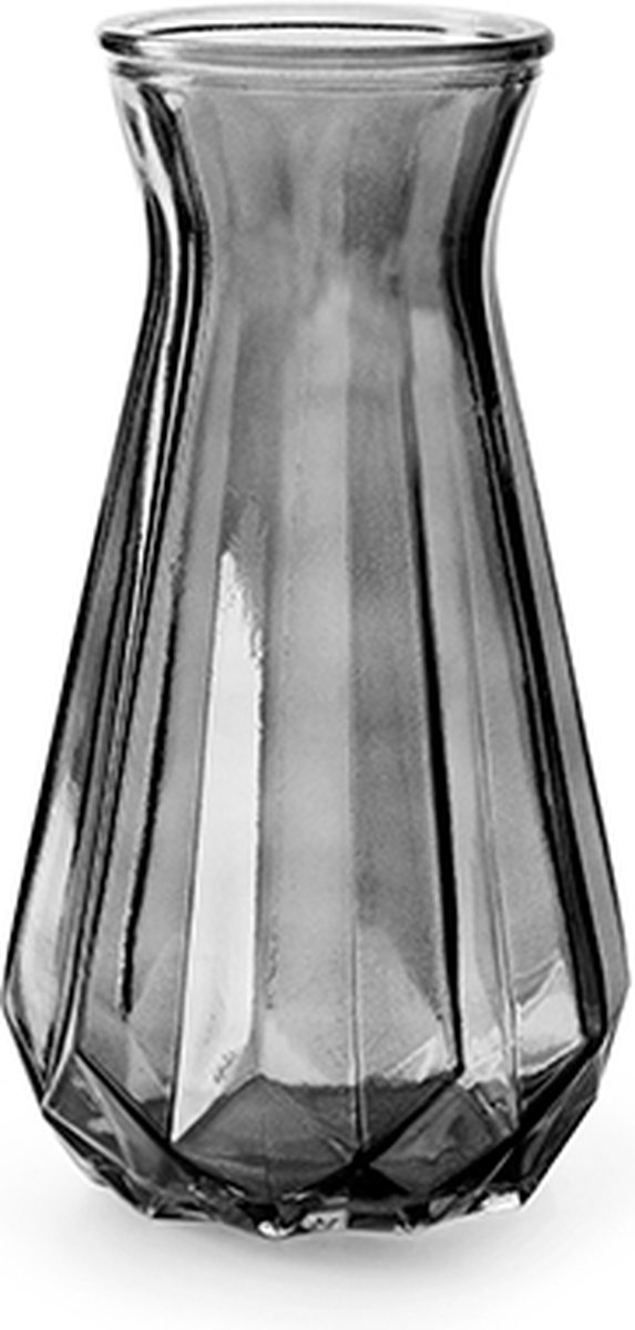Trendsensfeer.nl Vaas 'grace' smoke h24 d13,5 cm grijs