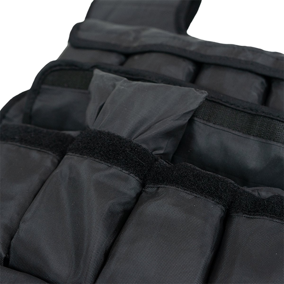 Gilet Lesté Matchu Sports 20 Kg - Réglable, 30 Sacs De Sable, Noir, Pour Cardio Et Musculation