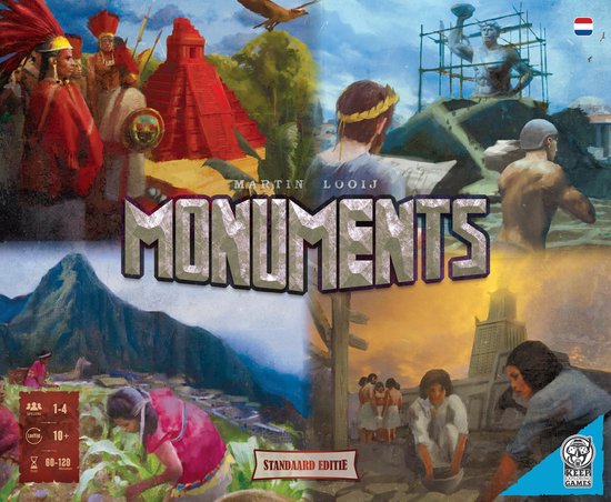 Boek: Monuments Standaard Bordspel - Nederlands, geschreven door Keep Exploring Games
