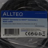 Allteq - HDMI kabel - 4K Ultra HD - 3 meter