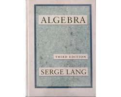 Omslag van Algebra