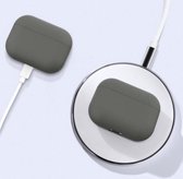 Jumada's Apple Airpods hoesje - Airpods Pro - Softcase - Grijs - Beschermhoesje