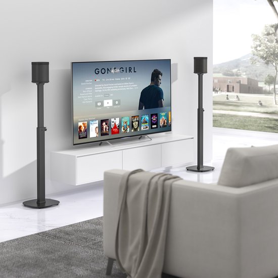 Maclean- Luidspreker vloerstandaard houder voor Sonos® One,Sonos® One SL, max. 10kg, MC-940 van Maclean — afbeelding 4