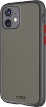SBS Rim Telefoonhoesje geschikt voor Apple iPhone 13 Hardcase Backcover Hoesje - Zwart