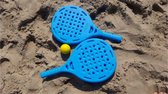 Palettes Padel Beach - Imperméables - Semi Softball (= 2 Palettes + Balle)