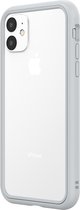 Apple iPhone 11 Hoesje - Rhinoshield - CrashGuard NX Serie - Hard Kunststof Bumper - Platinum Gray - Hoesje Geschikt Voor Apple iPhone 11