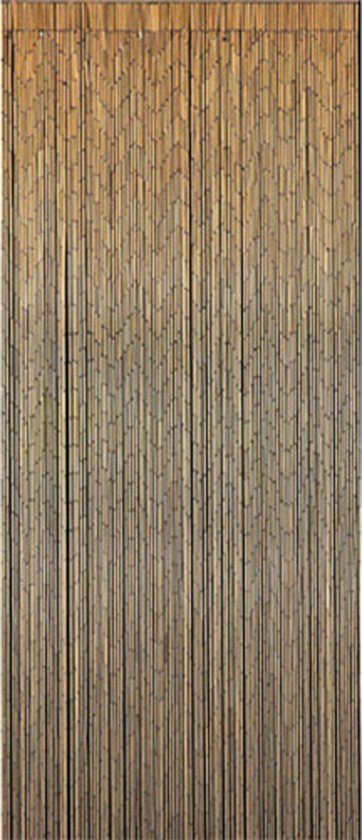 Deurgordijn/vliegengordijn - Bamboe Hulzen naturel - 90x200 cm